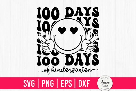 100 Days of Kindergarten SVG: A Must-Have for Crafts and Graphics