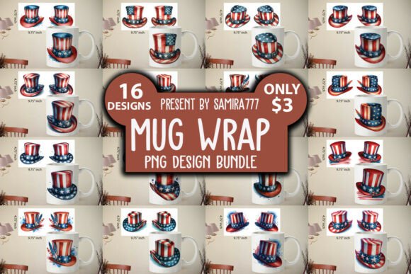 American Flag Mug Wrap Bundle: A Graphics and Crafts Review