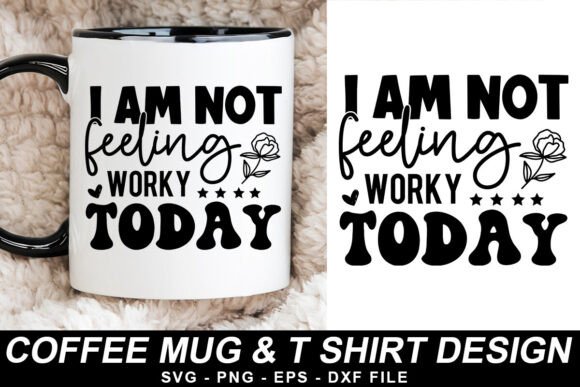 Coffee Mug and T-Shirt Design for Creative Crafts