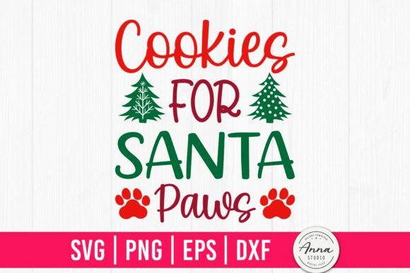 Cookies for Santa Paws SVG: A Must-Have for Crafters and Graphics