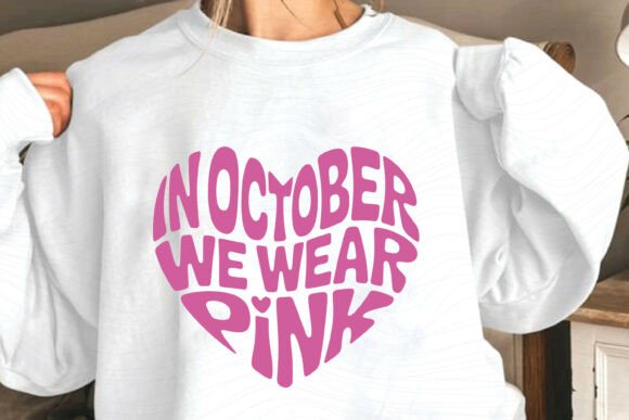 Enhancing Content with Breast Cancer SVG Design in October