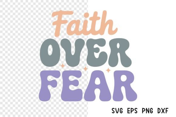 Enhancing Local Branding with Faith over Fear, Mental Health SVG Graphics