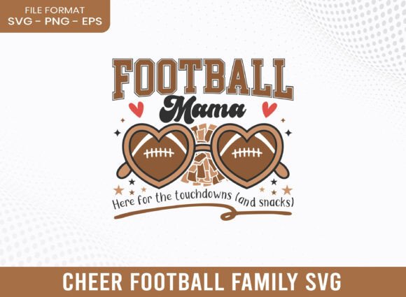 Football Mama Cheer SVG: Perfect for Graphics and Crafts