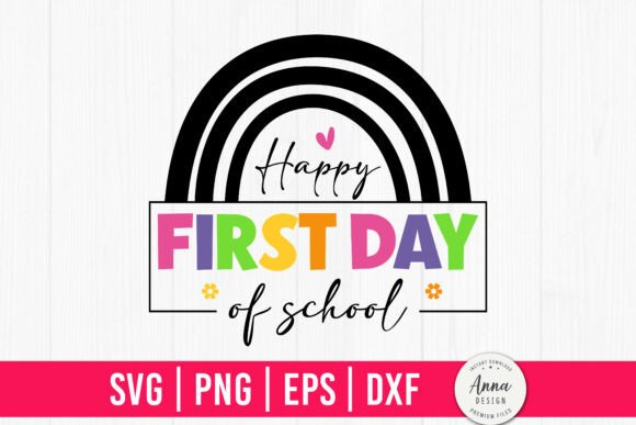 Happy First Day of School SVG PNG Review