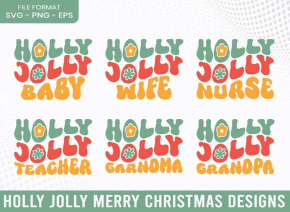 Holly Jolly Family Merry Christmas SVG: A Graphics Must for Crafts