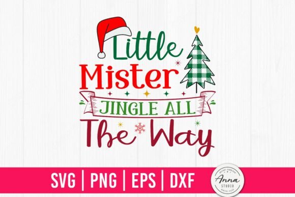Little Mister Jingle All the Way SVG: A Graphics Gem for Crafts